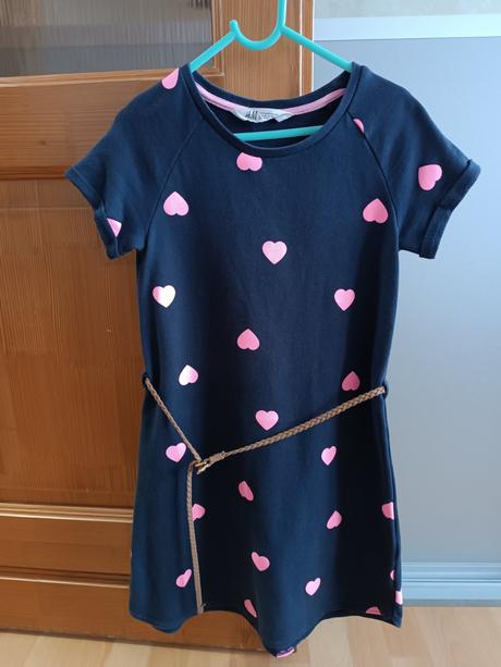 Teplákové šaty, h&m,134