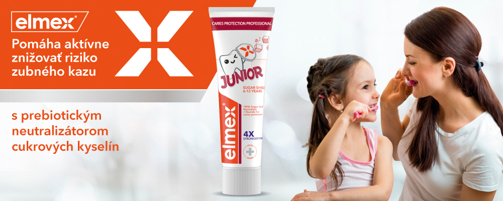 elmex® Caries Protection Professional Junior: zubná pasta pre deti od 6 do 12 rokov