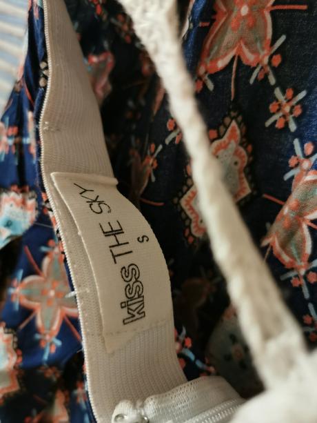 Letné háčkované šaty, xs