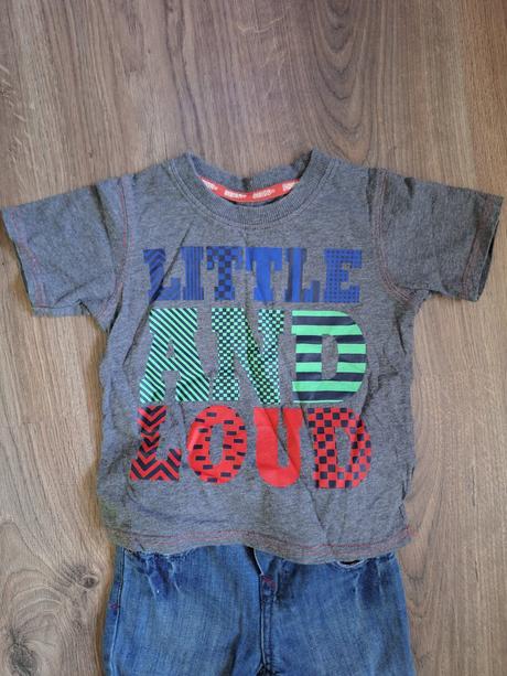 Rifle, tricko, kosela - komplet, marks & spencer,92