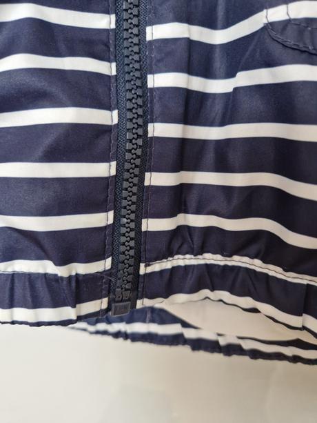 Bunda hm prechodná tmavomodrá, h&m,134