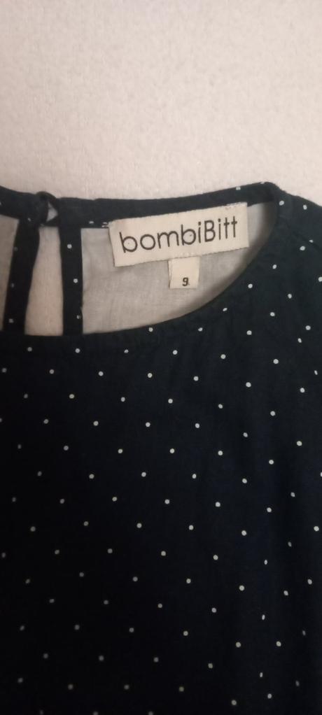 Sviatočné podšité modré bavlnené šaty 9 rokov, 128