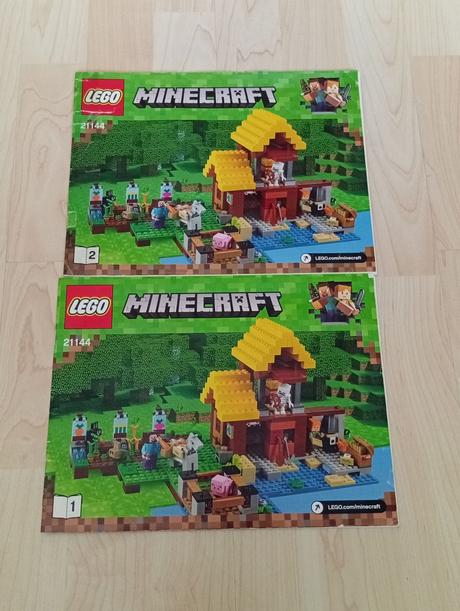 21144 lego minecraft - farmárska usadlosť, 
