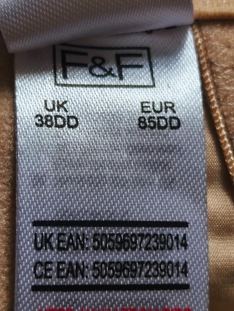 Podprsenka 85dd, f&f,85d