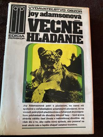 Adamsonová joy. večné hľadanie 1984,