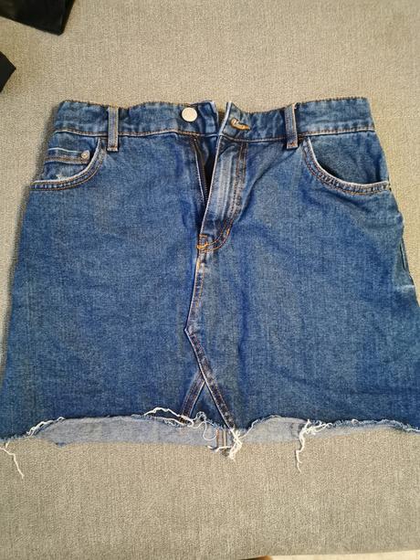 Riflová sukňa, terranova,s