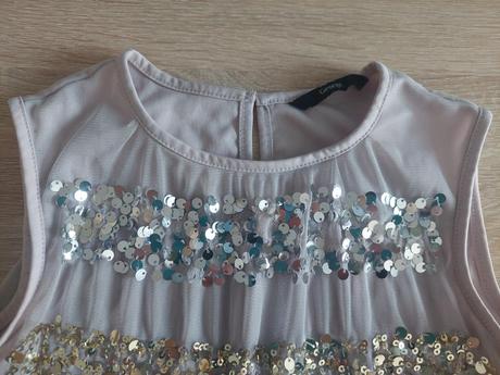 Dievčenský flitrovaný top zn.george veľ.128-134, george,128