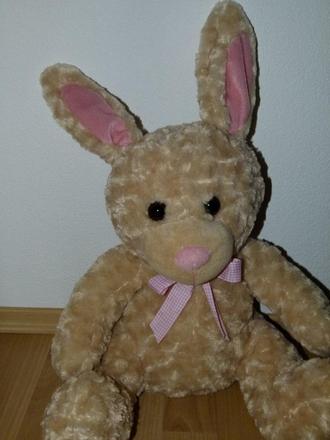Zajačik plyšová hračka,