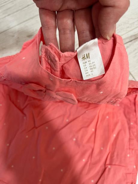 Šaty 92 8ks, h&m,92