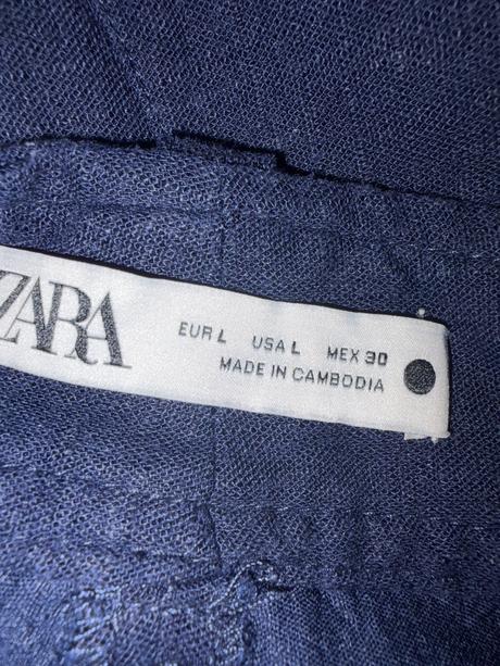 Vyšívané nohavice zara, zara,m