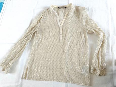Hodvábna blúzka značky zara, zara,m