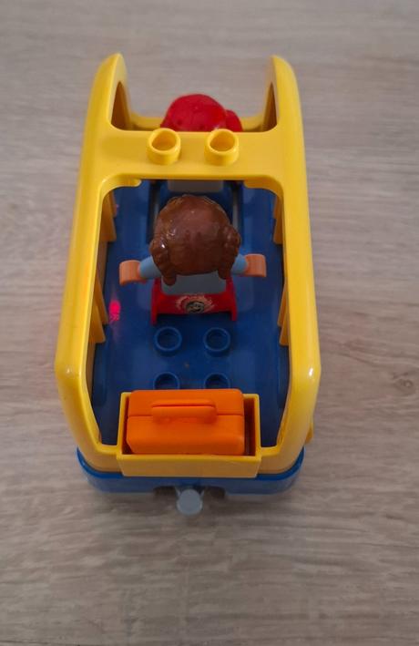Lego duplo traktor a autobus, 