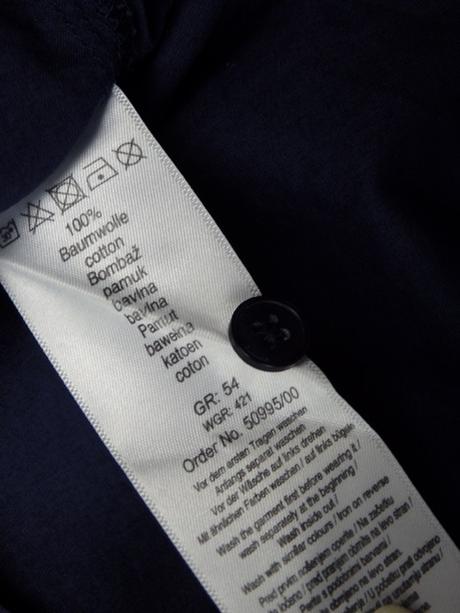 Tmavomodrá pekná blúzka, 54