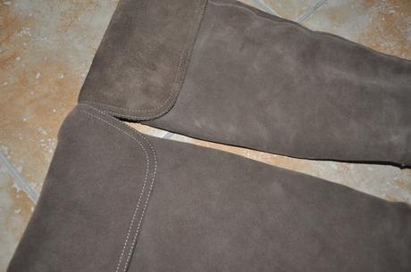 Kožené vysoké čižmy promod, 37