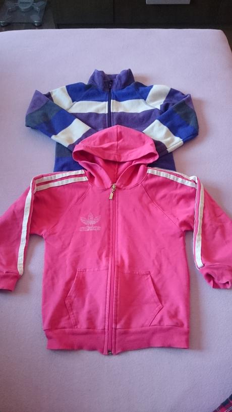 Flisova mikina 110-116 + druha gratis, h&m,110