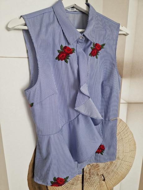 Blúzka s výšivkou guess, guess,m