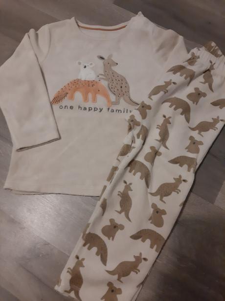 2x fleecove pyzamka v. 98 zn. c&a, c&a,98