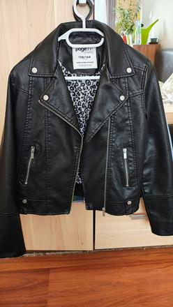 Koženkový kabát, takko,164