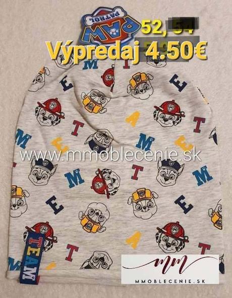 Čiapka paw patrol, disney,52