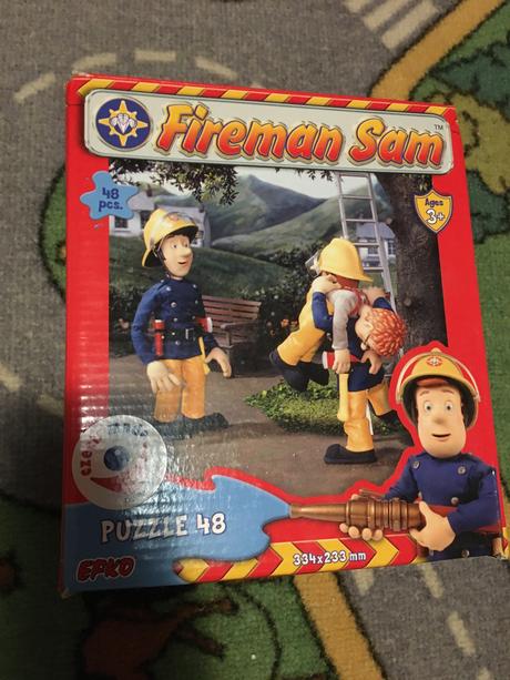Puzzle požiarnik sam, 