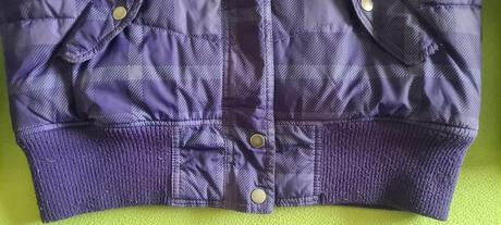 Bunda s kožušinkou, h&m,164