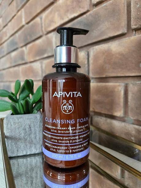 Apivita cleansing foam face & eyes 200ml, 