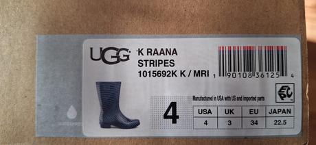 Ugg - detské gumeňaky, 34