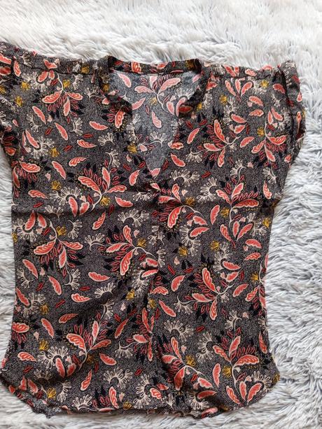 Blúzka roznofarebna, h&m