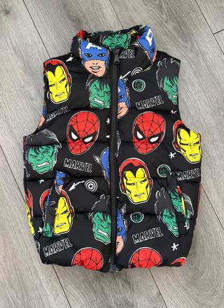 Marvel vesta veľ. 122/128, h&m,128