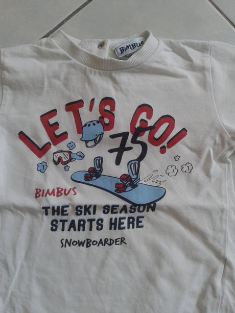 Tricko s dlhym rukavom bimbus, 92