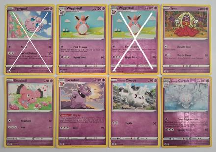 Pokémon karty "fusion strike"(5),