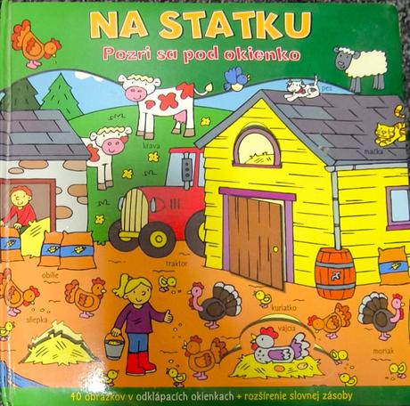 Predám otváraciu  knižku pre najmenších, 