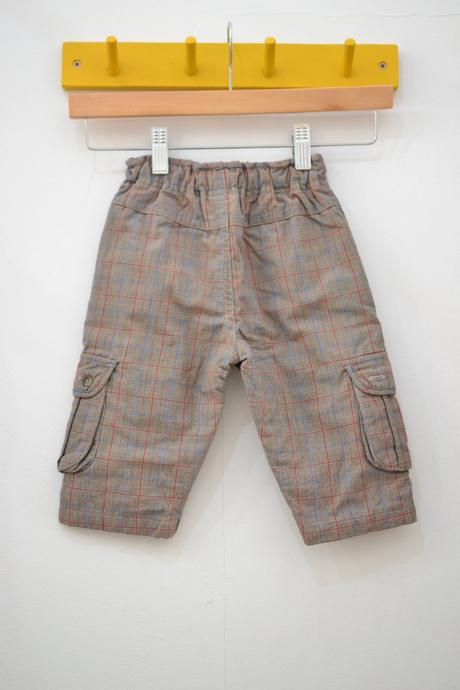 Detské zateplené nohavice 80, 80