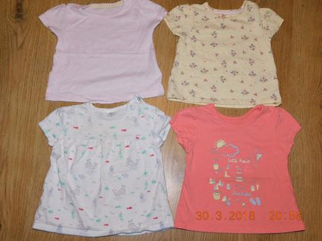 Kvalitné tričká s krátkým rukávom -68, 68