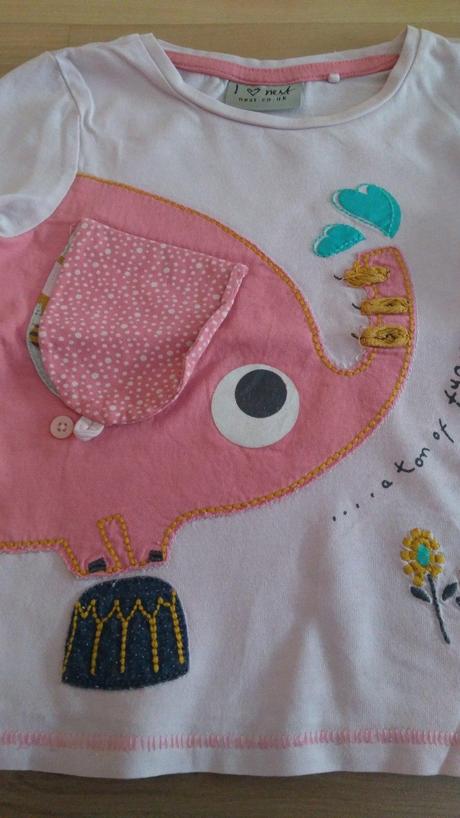 2x tričko na donosenie, 2-3r. - ružové predané, next,98