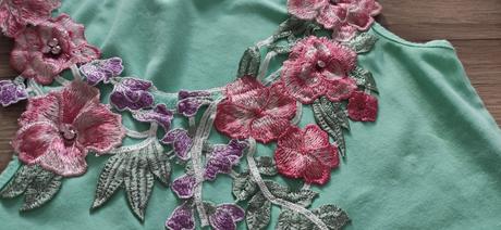 Tričko kvetinový vzor 2, m