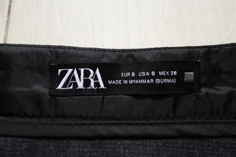 Koženková sukňa zara, zara,s
