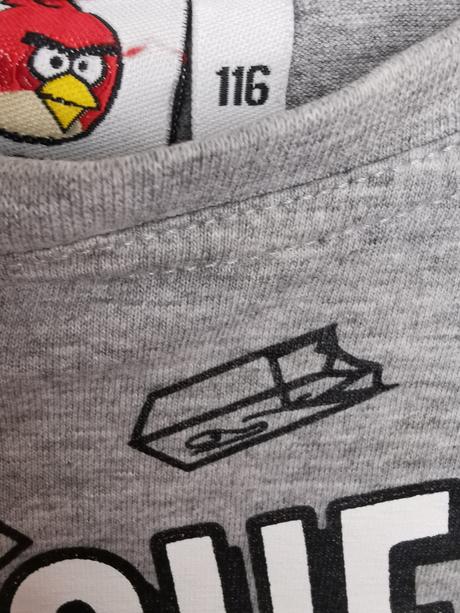 Angry birds krátke tričko, 116