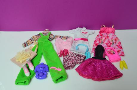 Barbie šaty, oblečenie, doplnky, 