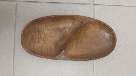 Drevené tácky 2ks ručná práca,