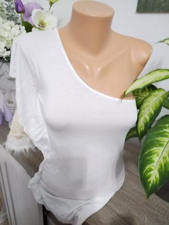 Tielko, top, krasne biele s, m, 