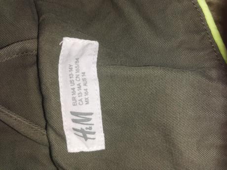 Prechodná bunda, h&m,158