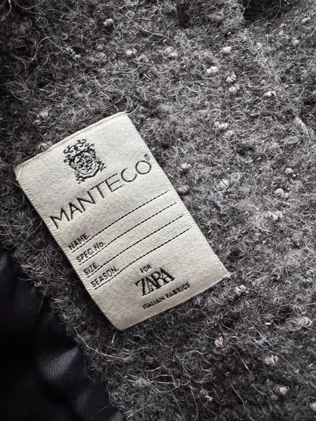 Zara - vlnený buklé kabát, zara,s