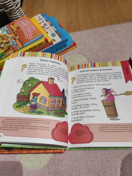 3x knižka pre predškolákov,