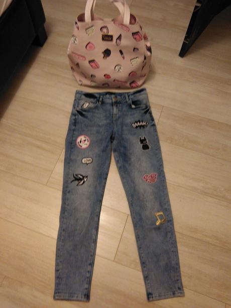 Mohito nášivkové rifle slim, s