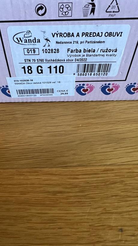 Topanocky na prve kroky, wanda,18