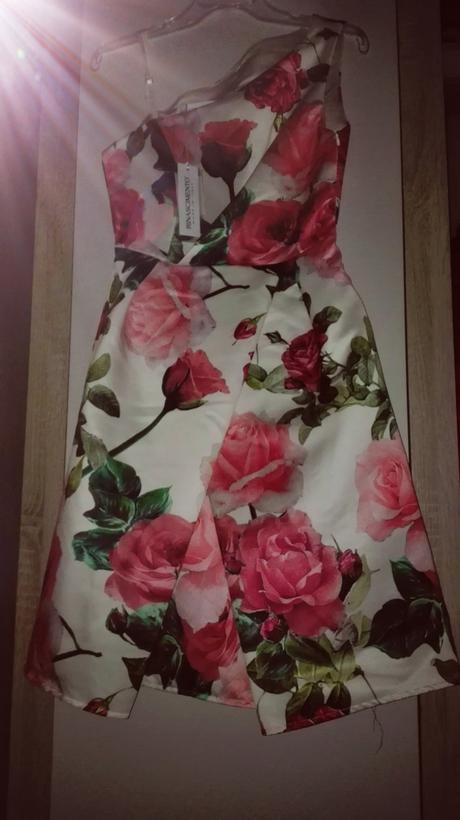 Kvetinové talianske šaty, 34 / xs