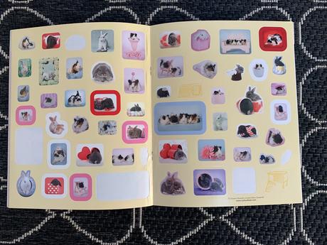 Sada figúrok zvierat, časopisov a zošitov, 