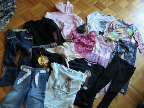 Balicek oblecenia dievca 5/6 rokov, 104–116