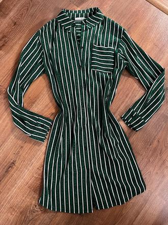 Zelené trblietavé šaty zara, zara,s